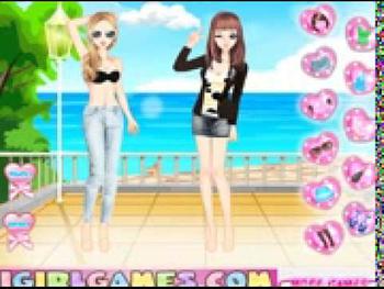 Faddish Twin Sisters game play on BemGame.com 