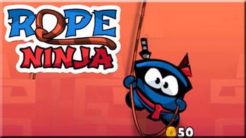 Rope Ninja Game Walkthrough (Html5 Game) 