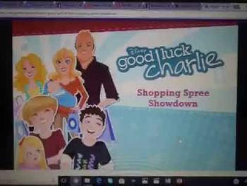 Good Luck Charlie Shopping Spree Showdown Game Part 1 