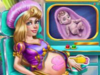 Sleepy Princess Pregnant Check-up