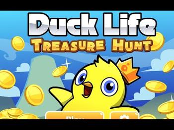 Duck Life Treasure Hunt Full Gameplay Walkthrough 