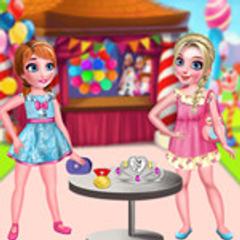 Frozen Sisters Playground Day