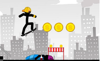 Stickman Skate: 360 Epic City