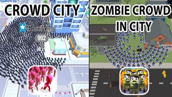 Crowd City vs Zombie Crowd In City | Which game is better? 