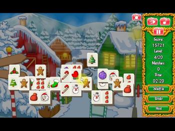 Game Mahjong for Christmas 