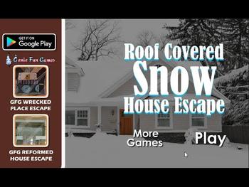 GFG Roof Covered Snow House Escape 