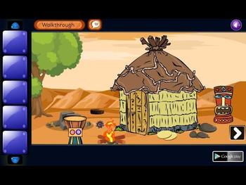 GFG Tribal Forest Rescue Walkthrough [GenieFunGames] 