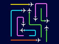 Plane Escape Puzzle