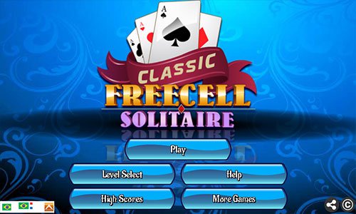 Freecell Solitaire Blue - Jogo Gratuito Online