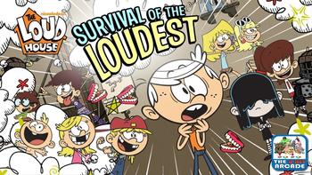 The Loud House: Survival of the Loudest - Can You Survive The Loud Basement? (Nickelodeon Games) 
