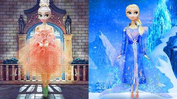 Queen Elsa Barbie Costume Tutorial | How To Make Frozen Elsa Doll Dress 
