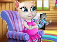 Pregnant Talking Angela Shopping