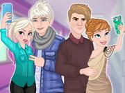 Frozen Couples Selfie Battle