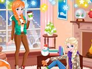 Frozen Sisters Welcome Winter