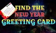Find The New Year Greeting Card