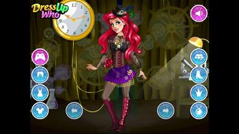 New Fashion Game - Princess Steampunk - DressUpWho Games 
