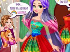 Rapunzel Design Your Rainbow Dress