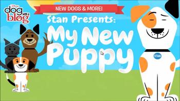 My New Puppy - Dog with a Blog Game Presents by Stan | Kids Online Games 