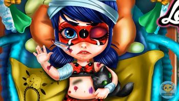 Miraculous Ladybug First Aid, Doctor Games - Play Online Free 