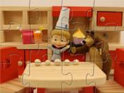 Cooking And Eating With Masha And Bear