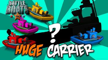 Battleboats.io Gameplay - HUGE AIRCRAFT CARRIER! - Let's Play Battleboats.io Gameplay 