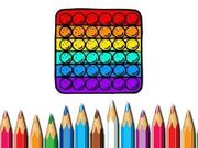 Pop It Coloring Book