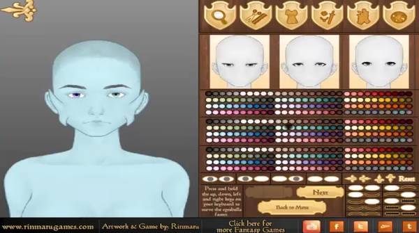 create your own avatar games