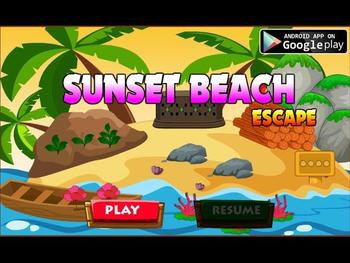 Avm Sunset Beach Escape Walkthrough [AvmGames] 