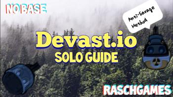 Devast.io Guide - Get The Best Gear Quickly (No Base, Solo) 