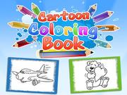 Cartoon Coloring Book Game