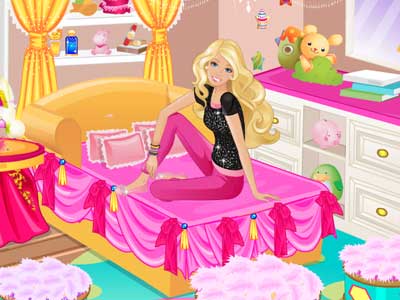 Barbie Bed Room Decor Game - Play Barbie Bed Room Decor Online for Free