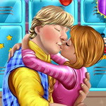 Barbie kiss online games