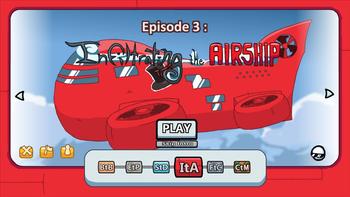 Henry Stickmin Collection : Infiltrating The Airship [All Route, Fails, Achievement, and Bios] 