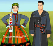 Traditional Polish Costume Dress Up