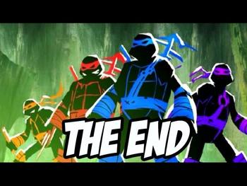 Teenage Mutant Ninja Turtles: Dark Horizons (Leatherhead) - THE END Nickelodeon Games 