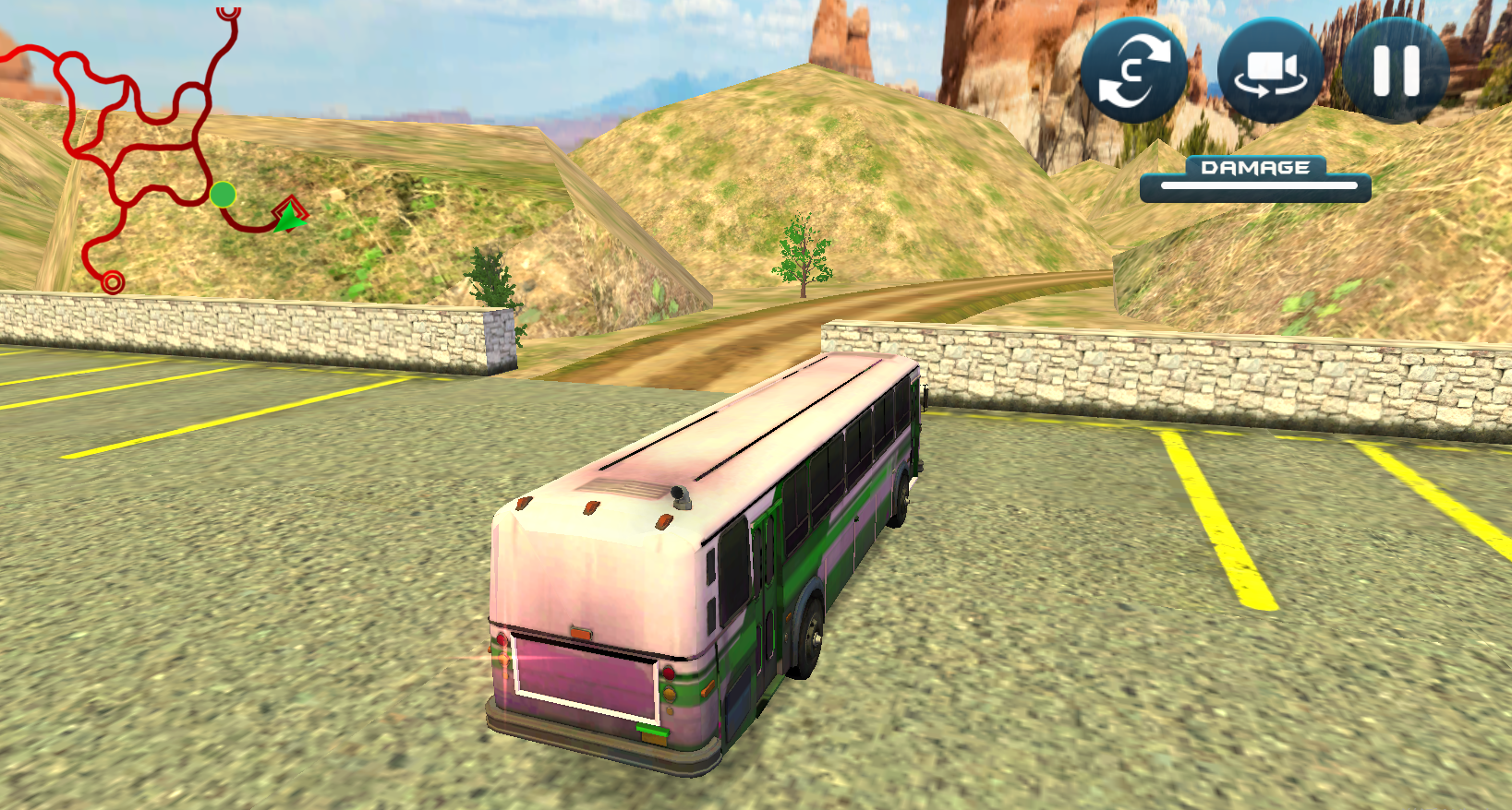 Proton Coach Bus Simulator Game Play Proton Coach Bus