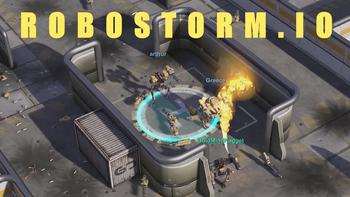 NEW IO GAME ! Robostorm.io - Robot fighting IO Game 