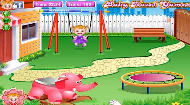 Baby Hazel Flower Girl - Girls games 