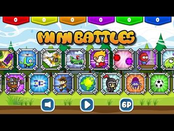 MINIBATTLES - 2 3 4 5 6 PLAYER GAMES 