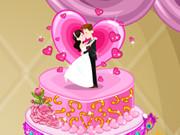 Glittery Wedding Cake