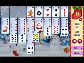 Game Freecell Christmas 