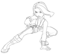 Black Widow Coloring