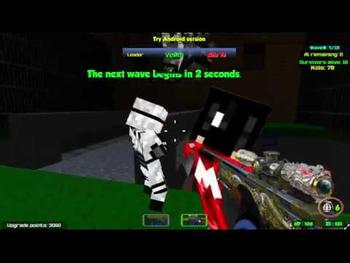 Blocky Combat SWAT: Killing Zombie FULL Gameplay Walkthrough Tutorial 