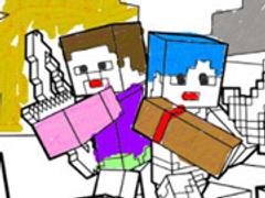 Minecraft Coloring Book