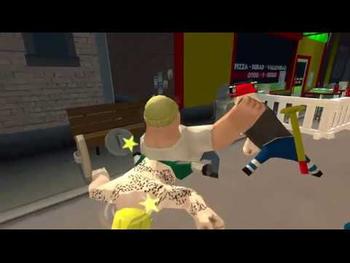 DRUNK-FU WASTED MASTERS (flash game) 