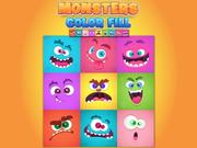 Monsters Color Fill