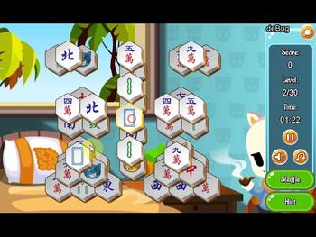 Game Hexjong Cats 