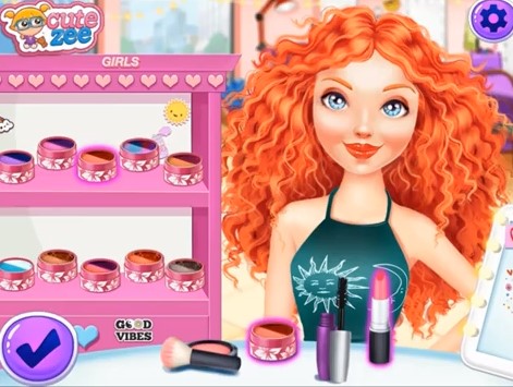 Disney Princesses Makeup Mania Game